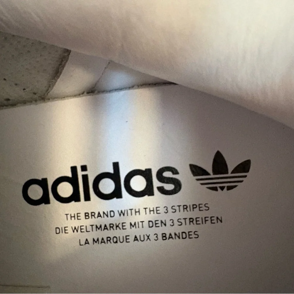 Adidas Samba XLG Originals Mens Size 9 White With Black Stripes Gum Sole Sneaker